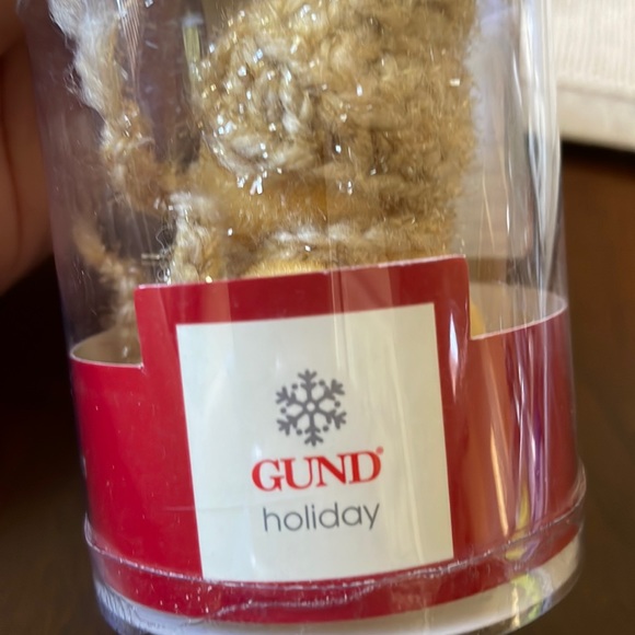 Rare Gund Holiday countdown to Christmas Mini Jointed bear ornament - Picture 6 of 8